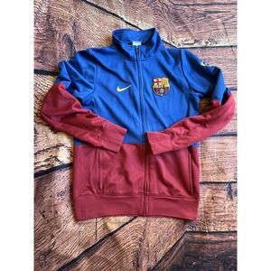 Nike FC Barcelona 2009 2010 Women's Training Jacket Camiseta Small Soccer